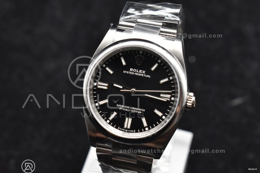 Clean Edition Best Oyster Silver VR3230 1:1 904L Black Steel 126000 36mm Perpetual 0427